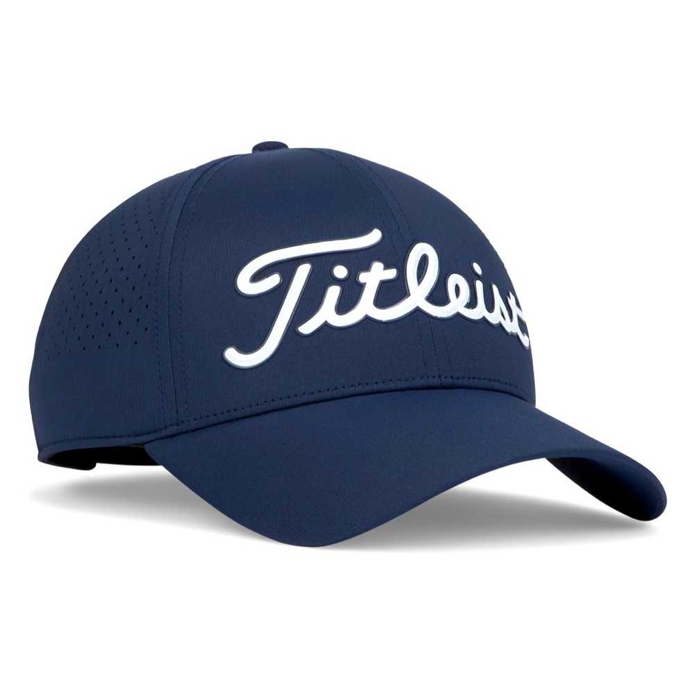 Titleist Navy Golf Cap With White Lettering Size L/XL